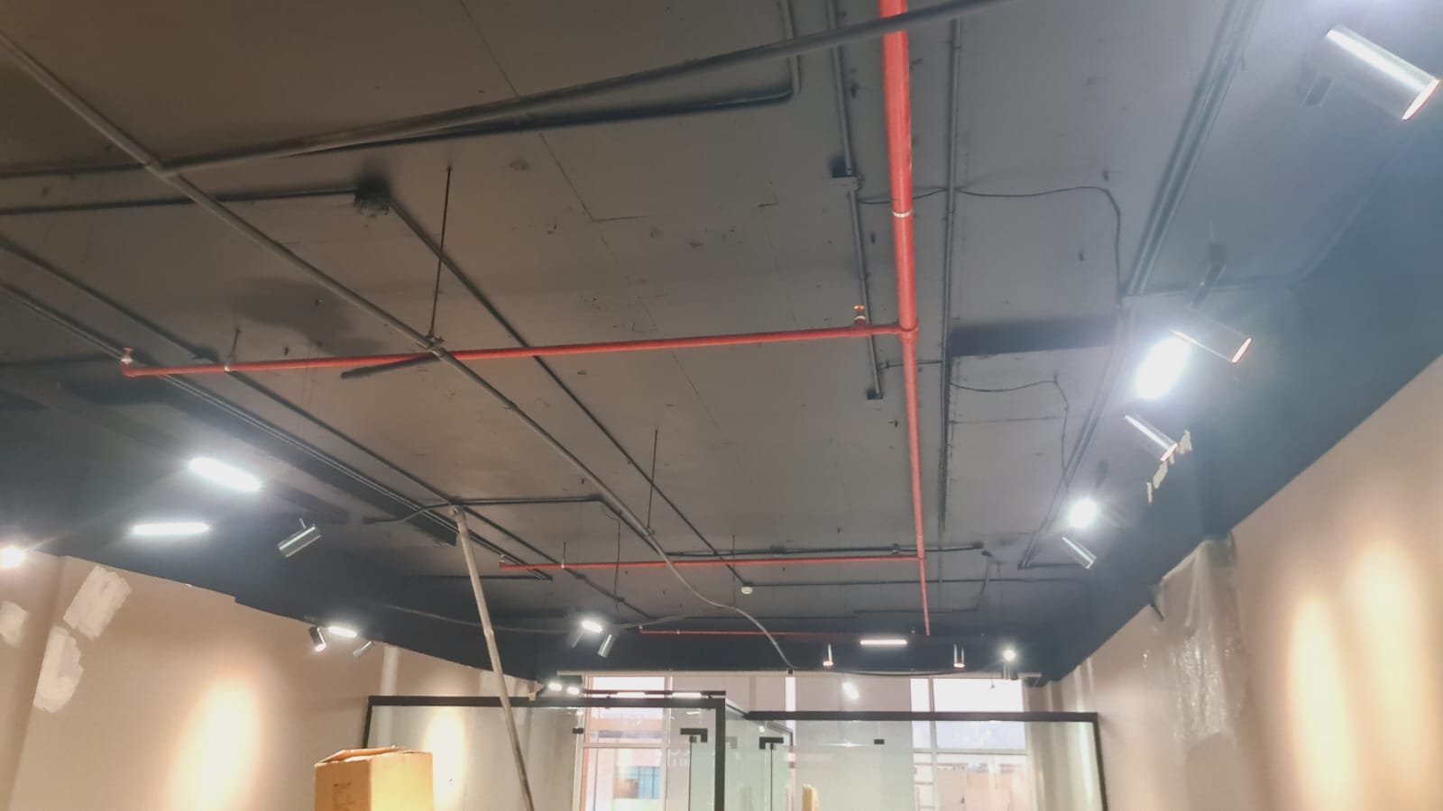 Professional wall finishing and interior project in Riyadh